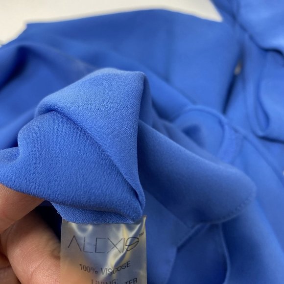 ALEXIS Melany Ruffle Sleeve Mini Dress Small - Picture 10 of 12